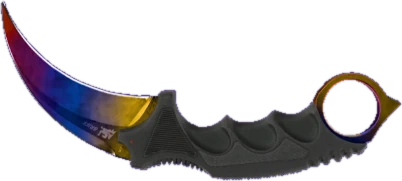 Karambit Marble Fade CS2 skin reference image