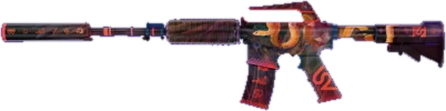 M4A1-S Welcome to the Jungle CS2 skin reference image