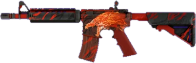 M4A4 Howl CS2 skin reference image